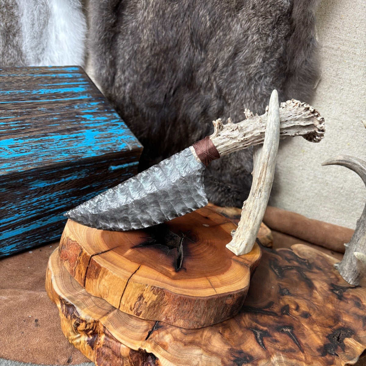 The Silver Wolf Bite | Mini Antler Artifact