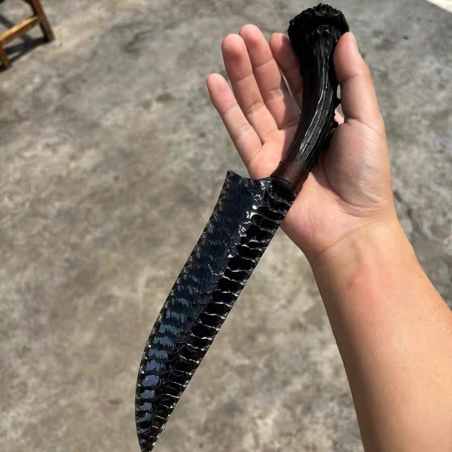 The Night's Watch | Real Dragonglass Obsidian Dagger