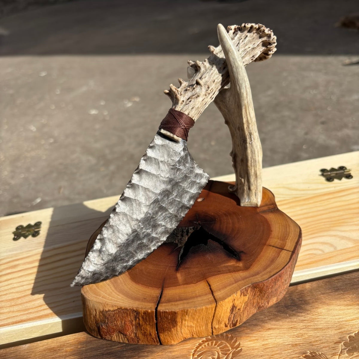 The Silver Wolf Bite | Mini Antler Artifact