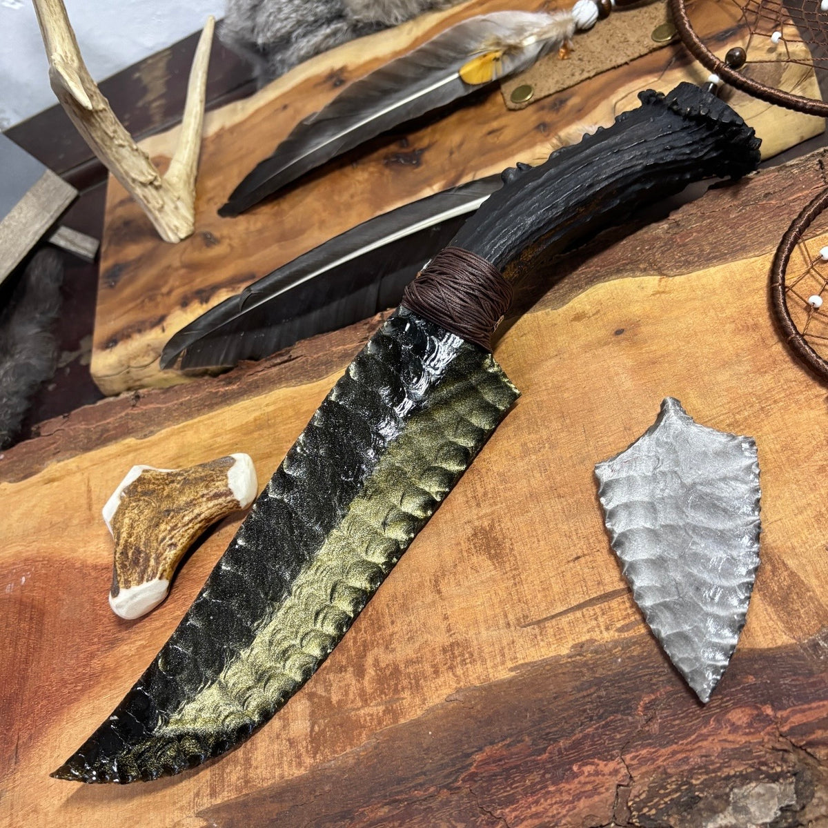The Sovereign's Gold | Hand-Knapped Golden Artifact