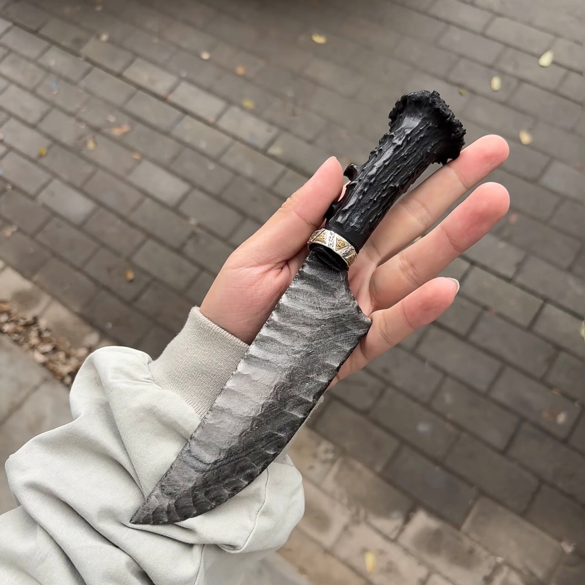 The Quicksilver Phantom | Hand-Knapped Silver Obsidian Artifact